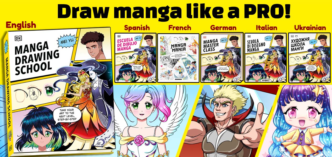 Mei's how to draw book, Manga Drawing School: Take Your Art to the Next Level, Step-by-Step