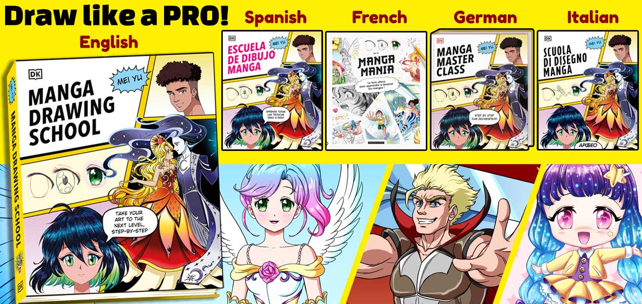 Mei's how to draw book, Manga Drawing School: Take Your Art to the Next Level, Step-by-Step