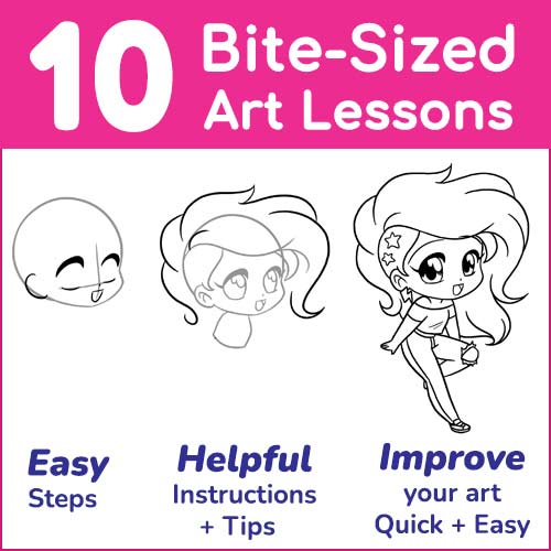 Book features for Draw Quick & Easy Anime Manga Chibis by Mei Yu.