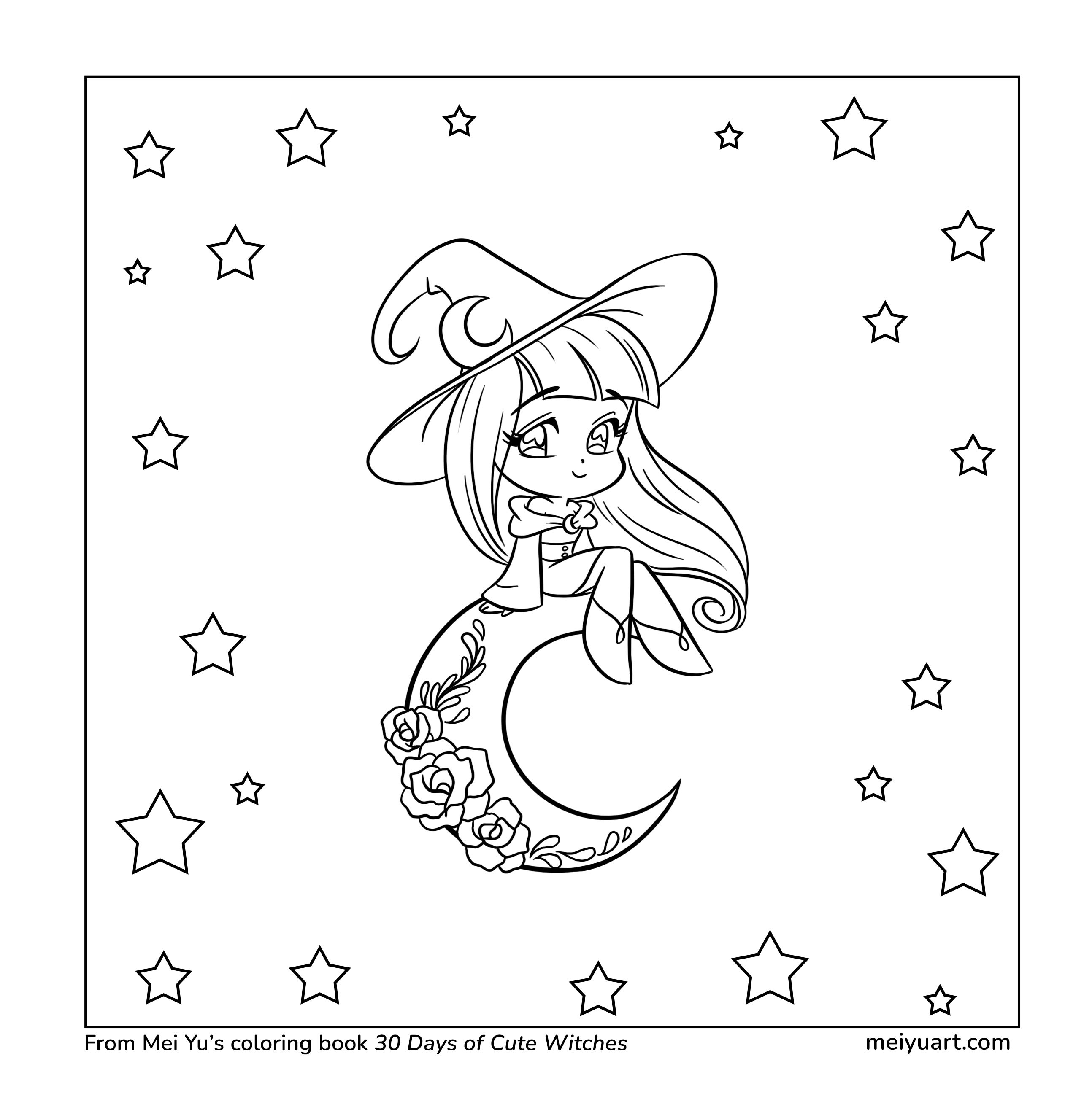 Free coloring page from Mei Yu.