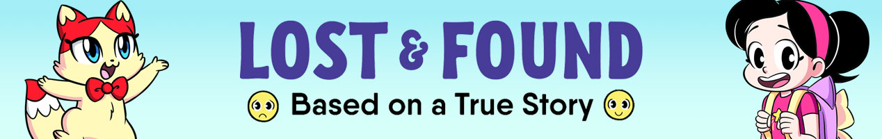 Lost & Found book header.