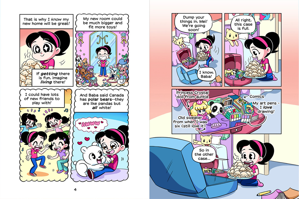 Lost & Found preview pages.