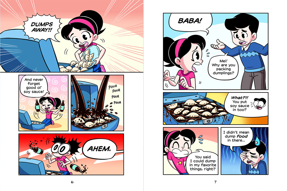 Lost & Found preview pages.