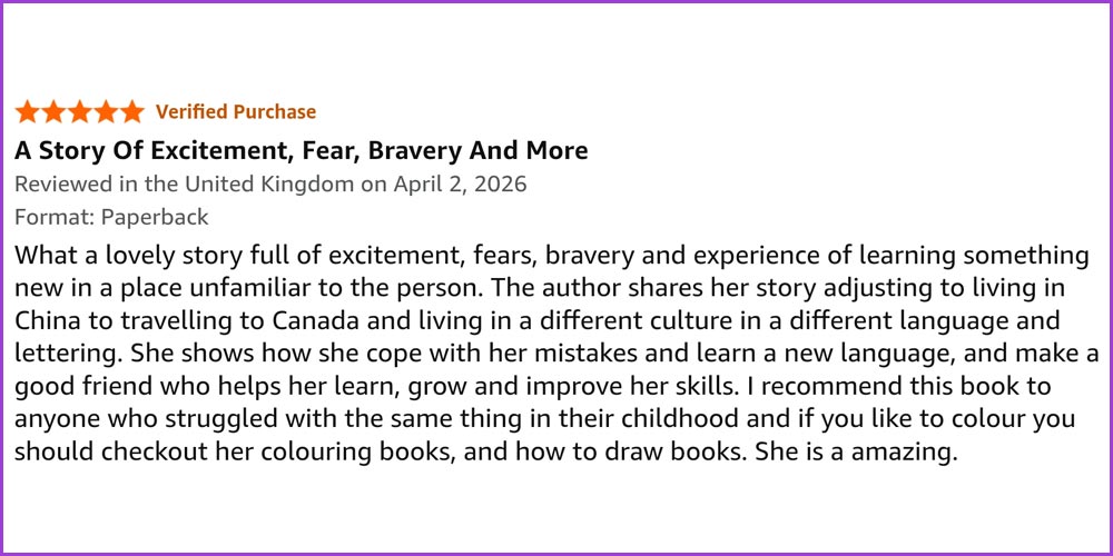 Review for Mei's graphic novel memoir Lost & Found.