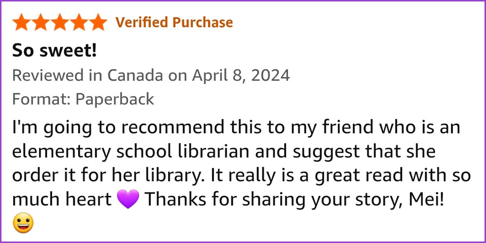 Review for Mei's graphic novel memoir Lost & Found.