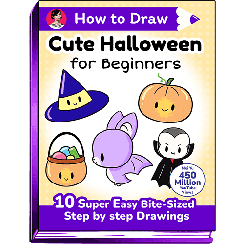 Cover of How to Draw Cute Halloween for Beginners by Mei Yu.