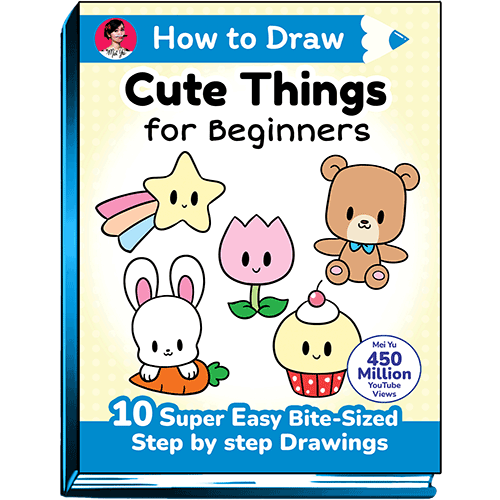 Cover of How to Draw Cute Things for Beginners by Mei Yu.