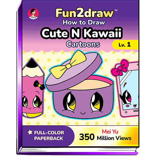 Cover of How to Draw Cute N Kawaii Cartoons - Fun2draw Lv. 1.