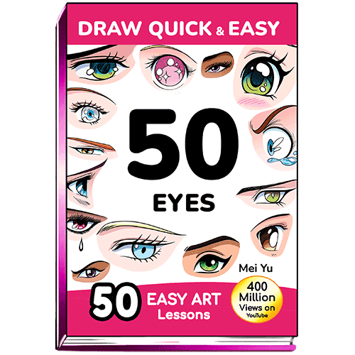 Cover of Draw Quick & Easy 50 Eyes by Mei Yu.