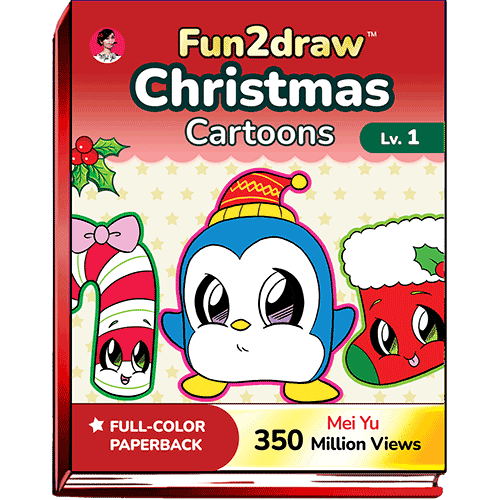 Cover of How to Draw Christmas Cartoons - Fun2draw Lv. 1.