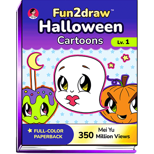 Cover of How to Draw Halloween Cartoons - Fun2draw Lv. 1.