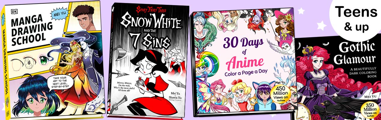 Banner image for Suggested Books for Teens and Up page.