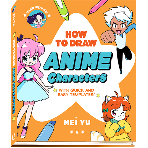 Cover of Draw with Mei: How to Draw Anime Characters.