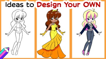 Includes ideas to create your own characters and fashion