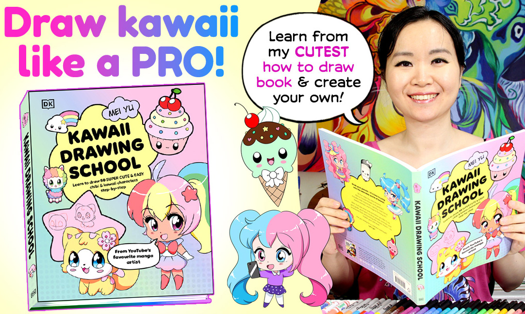 Kawaii Drawing School promo image.