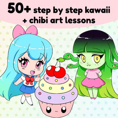 Over 50 step-by-step drawing lessons to boost your art skills and creativity.