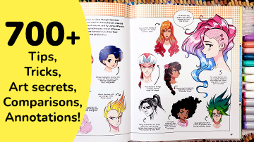 Over 700 art secrets, tips, tricks, comparisons, and annotations!