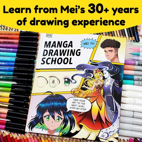 Learn from Mei's 30+ years of drawing experience!