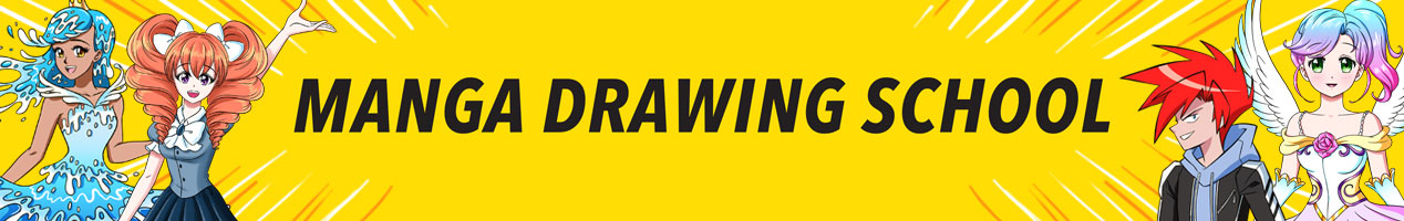 Manga Drawing School book header.