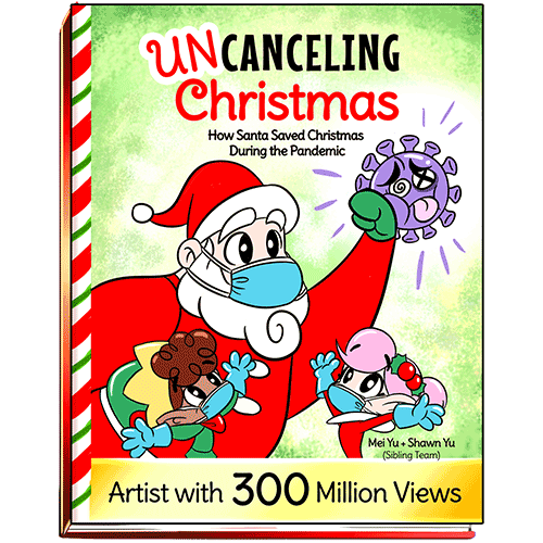 Cover of Uncanceling Christmas: How Santa Saved Christmas During the Pandemic.